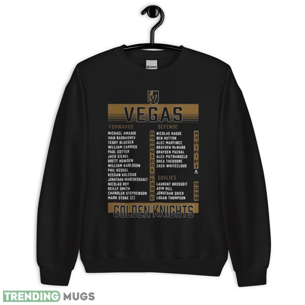 Vegas Golden Knights 2023 Stanley Cup Champions Roster Shirt - 18000 Unisex Heavy Blend Crewneck Sweatshirt Vegas Golden Knights 2023 Stanley Cup Champions Roster Shirt - 18000 Unisex Heavy Blend Crewneck Sweatshirt