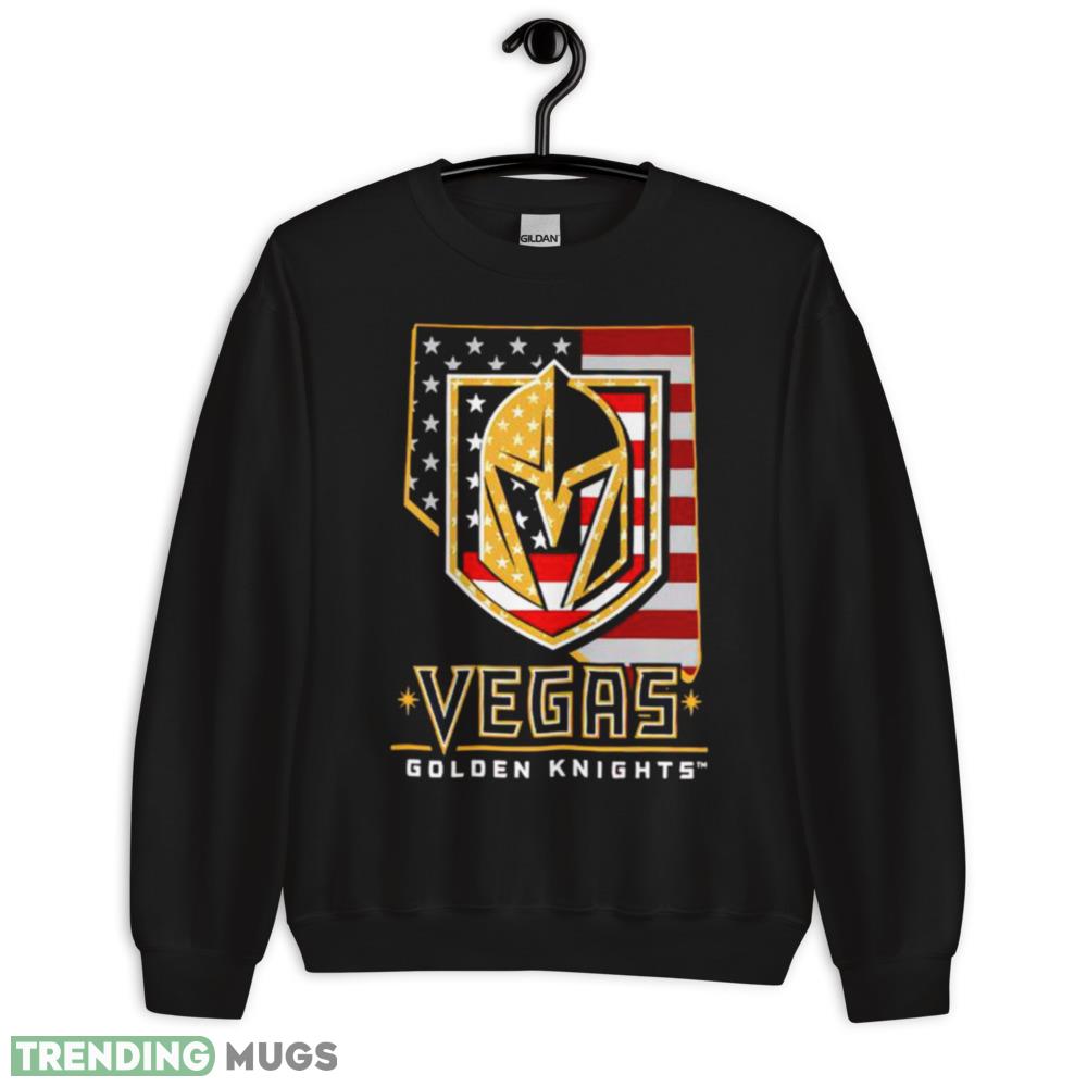 vegas Golden Knights American flag 4th of July shirt - 18000 Unisex Heavy Blend Crewneck Sweatshirt vegas Golden Knights American flag 4th of July shirt - 18000 Unisex Heavy Blend Crewneck Sweatshirt