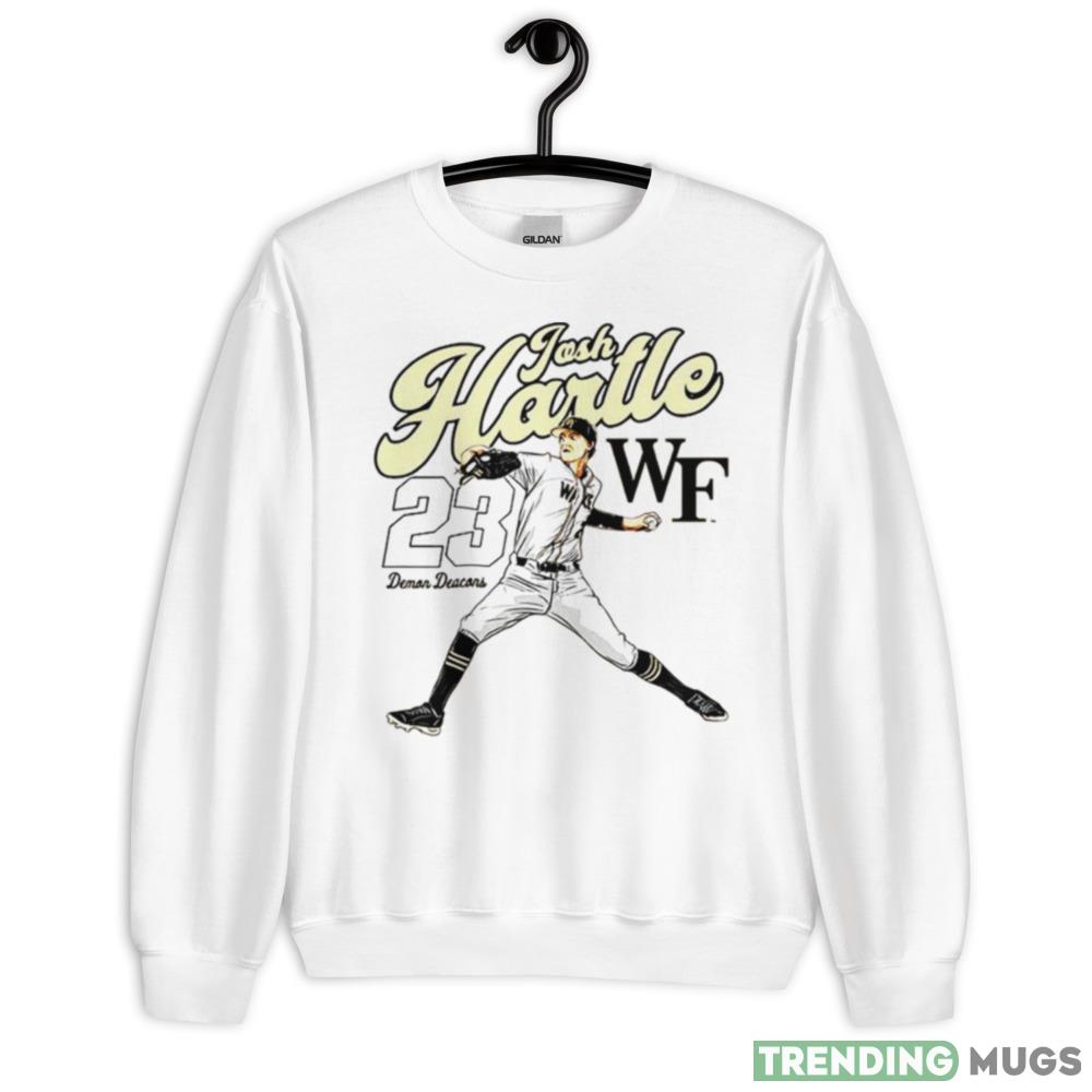 wake Forest NCAA Baseball Josh Hartle shirt - 18000 Unisex Heavy Blend Crewneck Sweatshirt wake Forest NCAA Baseball Josh Hartle shirt - 18000 Unisex Heavy Blend Crewneck Sweatshirt