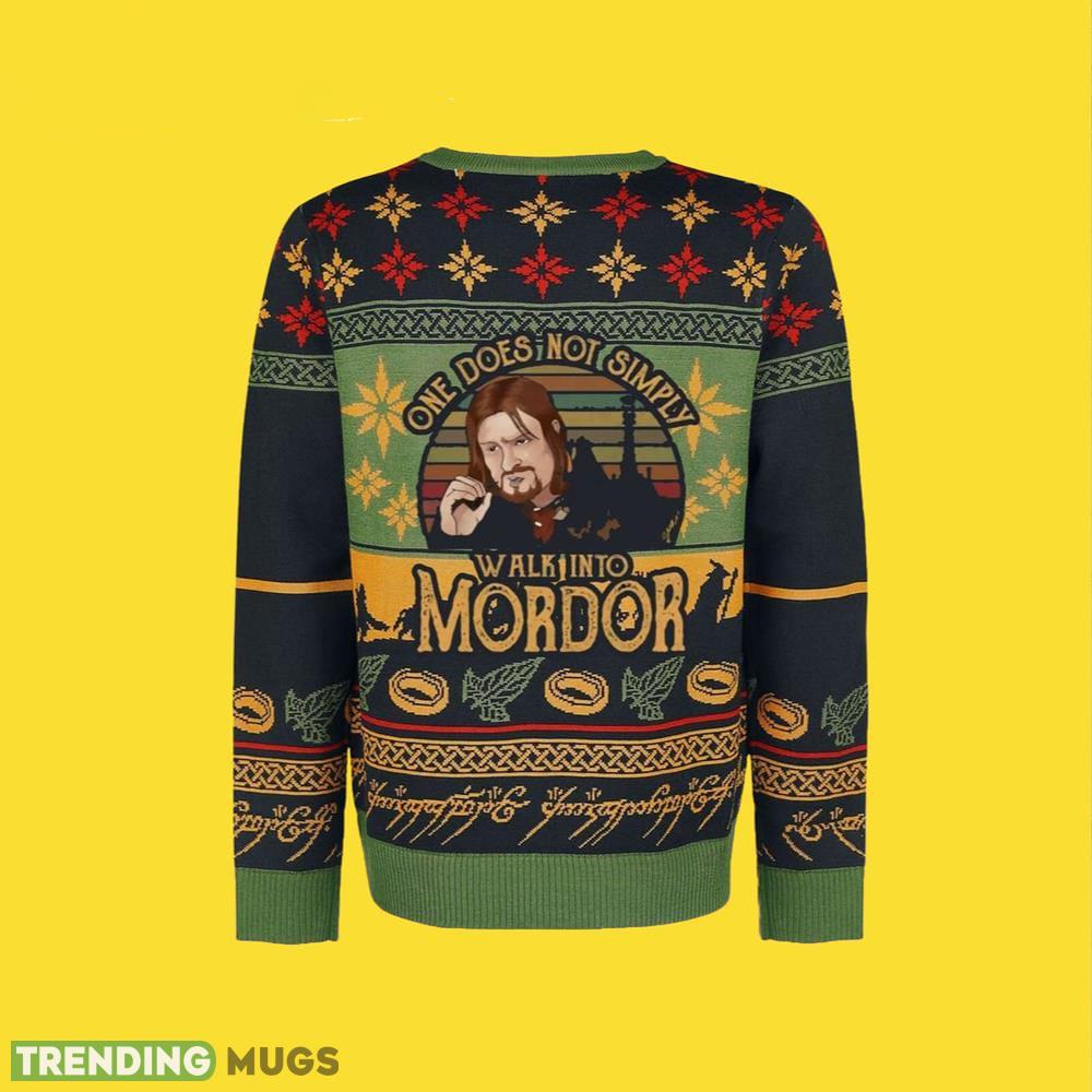 Walk Into Mordor Lord Of The Rings Ugly Christmas Sweater Gift For Men And Women - Walk Into Mordor Lord Of The Rings Ugly Christmas Sweater Gift For Men And Women Walk Into Mordor Lord Of The Rings Ugly Christmas Sweater Gift For Men And Women - Walk Into Mordor Lord Of The Rings Ugly Christmas Sweater Gift For Men And Women