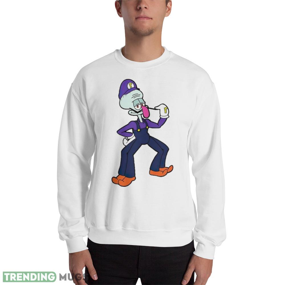 Waluigi Mario shirt For Men And Women - 18000 Unisex Heavy Blend Crewneck Sweatshirt Waluigi Mario shirt For Men And Women - 18000 Unisex Heavy Blend Crewneck Sweatshirt