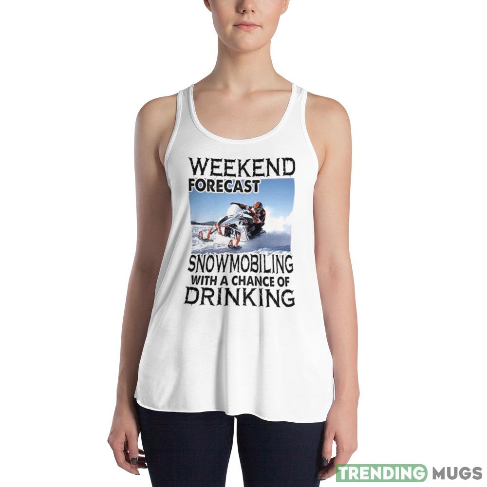Weekend forecast snowmobiling with a chance of drinking 2023 shirt Light Shirt Weekend forecast snowmobiling with a chance of drinking 2023 shirt Light Shirt