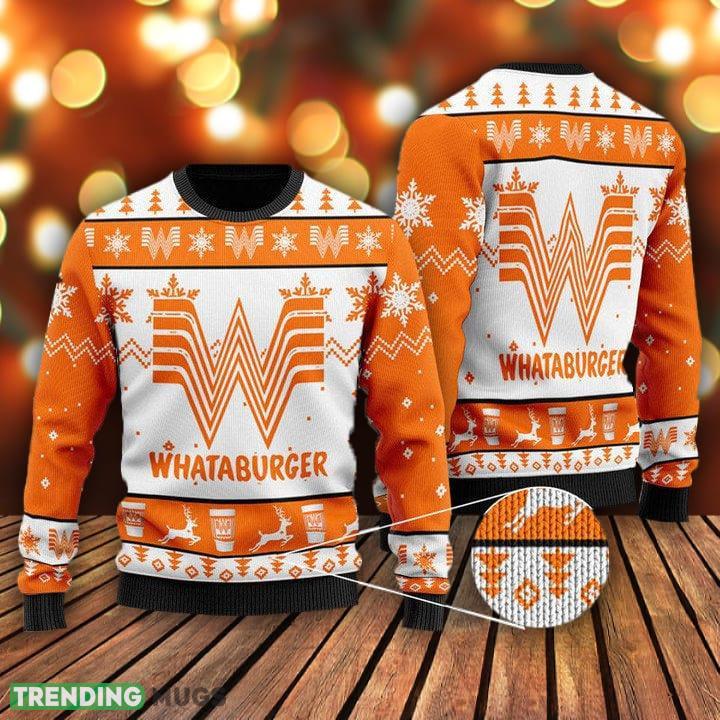 Whataburger Christmas Sweater Gift For Men And Women - Whataburger Christmas Sweater Gift For Men And Women Whataburger Christmas Sweater Gift For Men And Women - Whataburger Christmas Sweater Gift For Men And Women