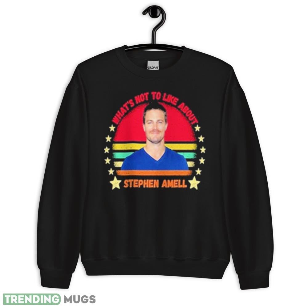 What’s Not To Like About Stephen Amell Vintage Shirt - 18000 Unisex Heavy Blend Crewneck Sweatshirt What’s Not To Like About Stephen Amell Vintage Shirt - 18000 Unisex Heavy Blend Crewneck Sweatshirt
