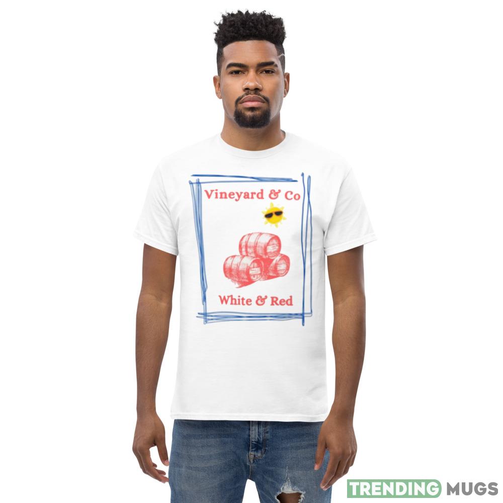 Wine Barrels White And Red shirt Light Shirt Wine Barrels White And Red shirt Light Shirt