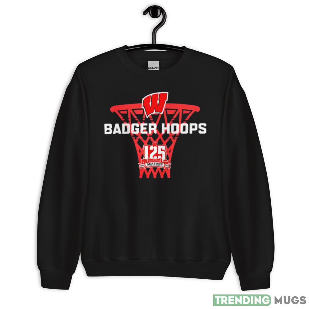 Wisconsin Badgers Hoobs basketball since 1898 logo shirt - 18000 Unisex Heavy Blend Crewneck Sweatshirt Wisconsin Badgers Hoobs basketball since 1898 logo shirt - 18000 Unisex Heavy Blend Crewneck Sweatshirt