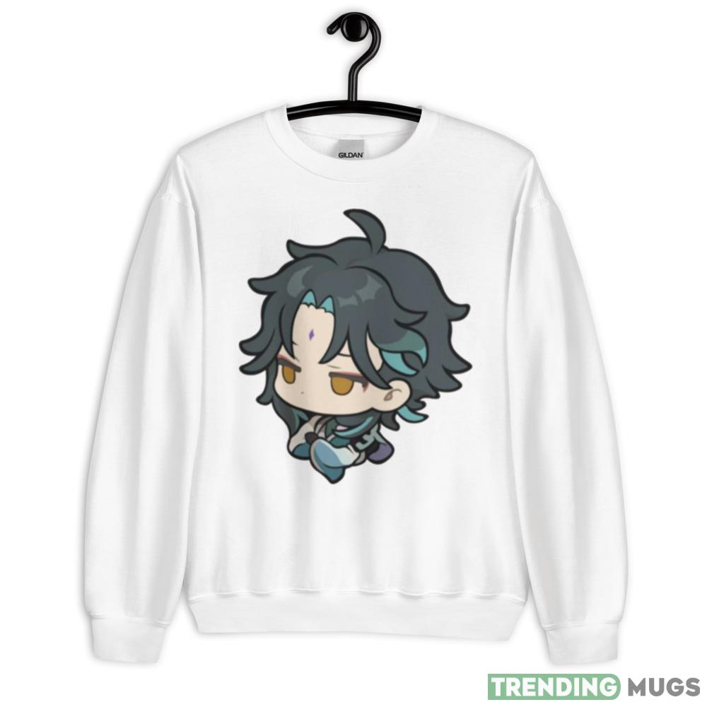 Xiao 1 Genshin Impact Baby Chibi shirt - 18000 Unisex Heavy Blend Crewneck Sweatshirt Xiao 1 Genshin Impact Baby Chibi shirt - 18000 Unisex Heavy Blend Crewneck Sweatshirt
