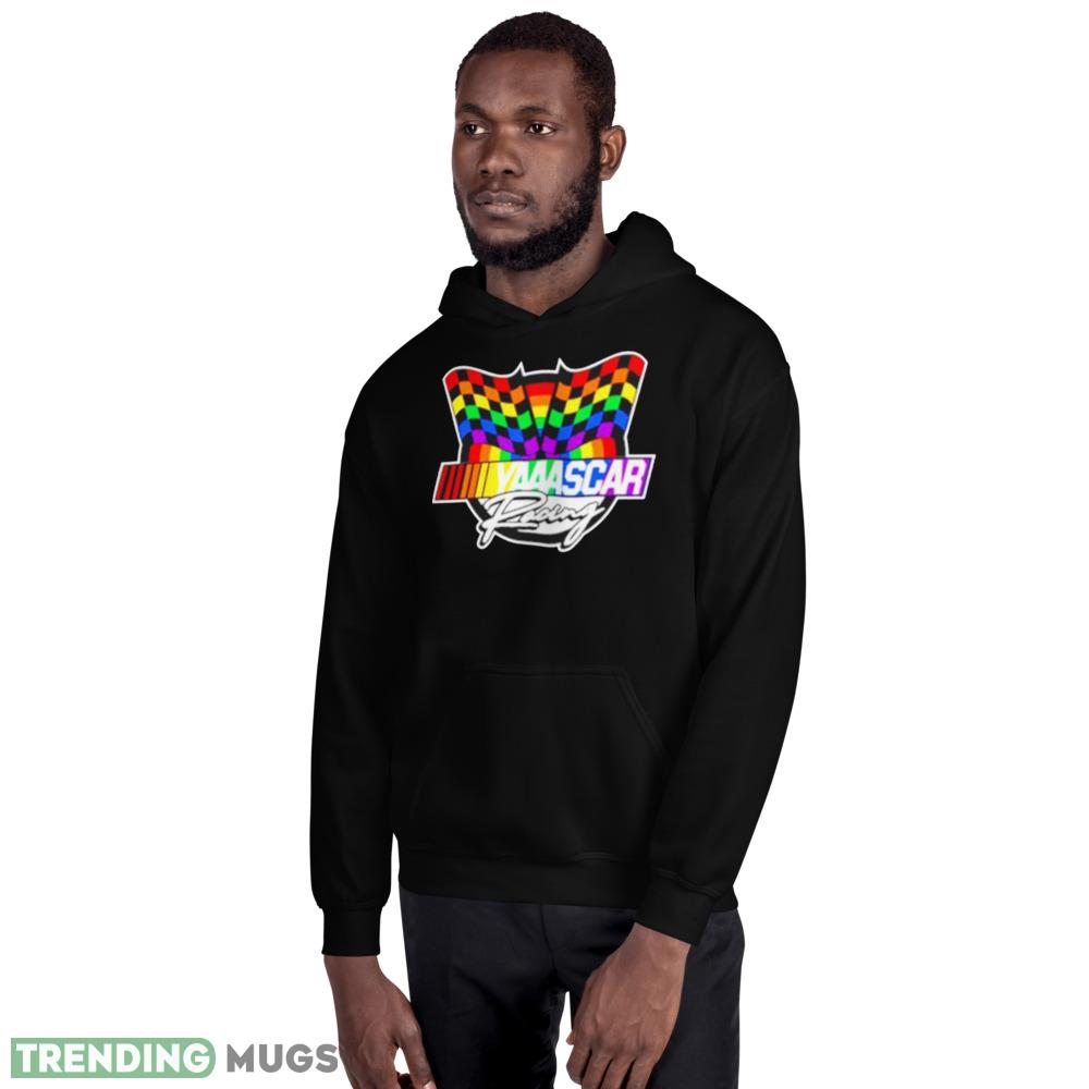 Yaaascar racing nascar pride month shirt Dark Shirt Yaaascar racing nascar pride month shirt Dark Shirt