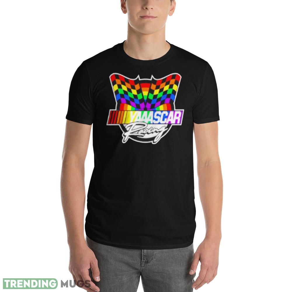 Yaaascar racing nascar pride month shirt Dark Shirt Yaaascar racing nascar pride month shirt Dark Shirt