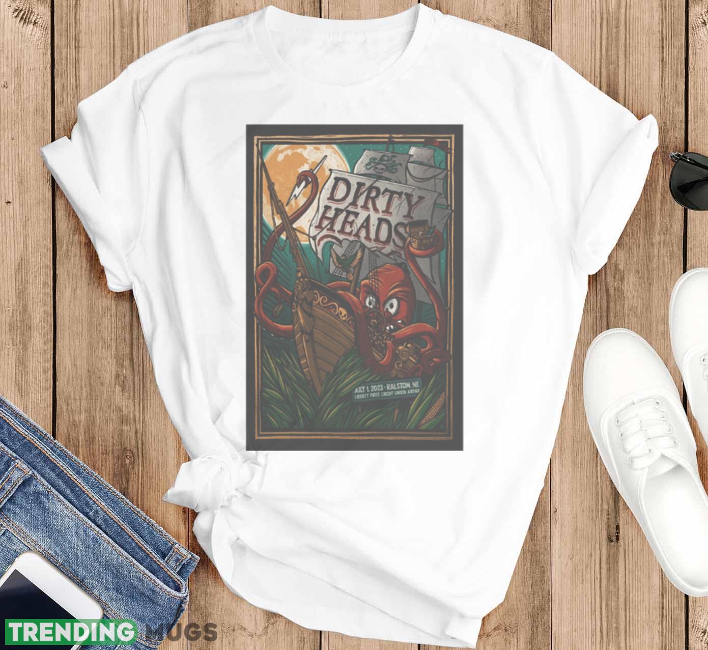 2023 Dirty Heads Liberty First Credit Union Arena Poster Shirt Light Shirt 2023 Dirty Heads Liberty First Credit Union Arena Poster Shirt Light Shirt