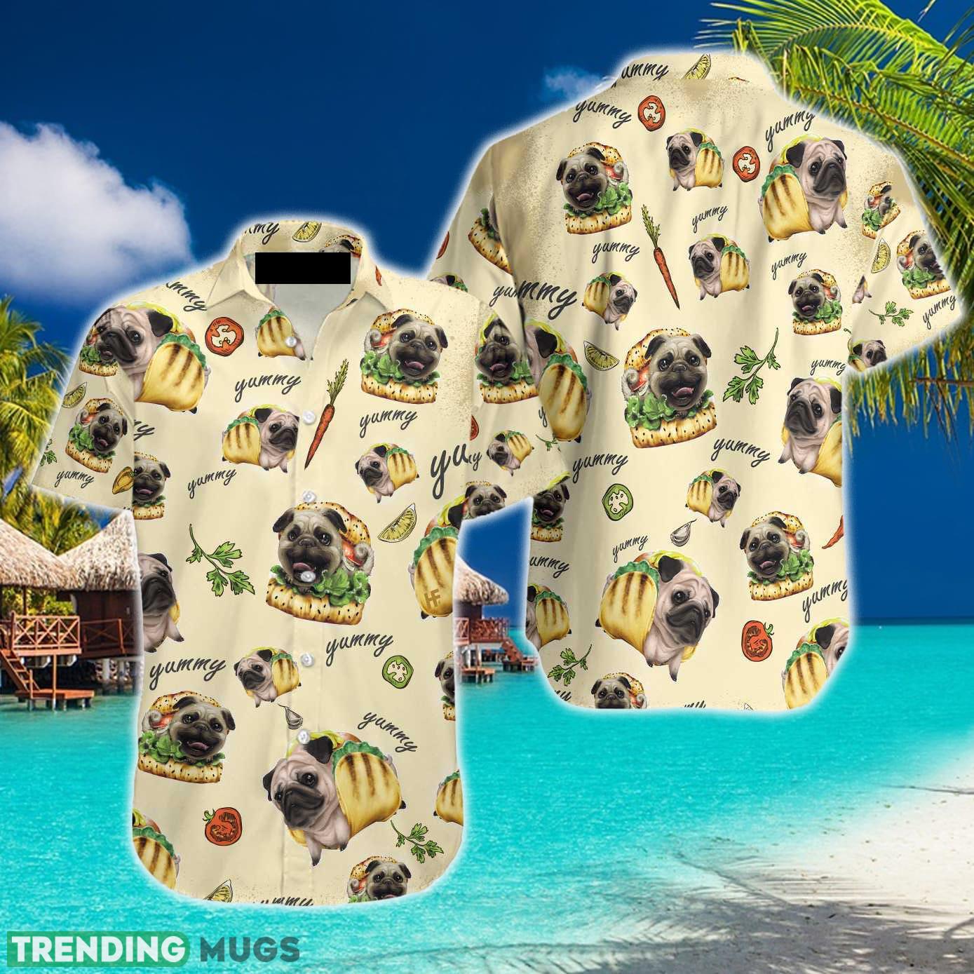Adorable Taco Pugs Shirt Summer Beach Gift For Men And Women - Adorable Taco Pugs Shirt For Men Hawaiian Shirt_1 Adorable Taco Pugs Shirt Summer Beach Gift For Men And Women - Adorable Taco Pugs Shirt For Men Hawaiian Shirt_1