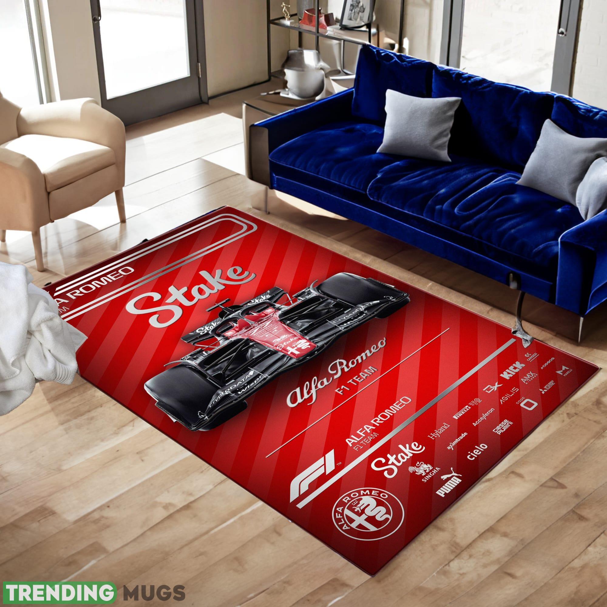 Alfa Romeo F1 Team Racing Style 1 Area Rugs Living Room Indoor An Outdoor Rugs Alfa Romeo F1 Team Racing Style 1 Area Rugs Living Room Indoor An Outdoor Rugs