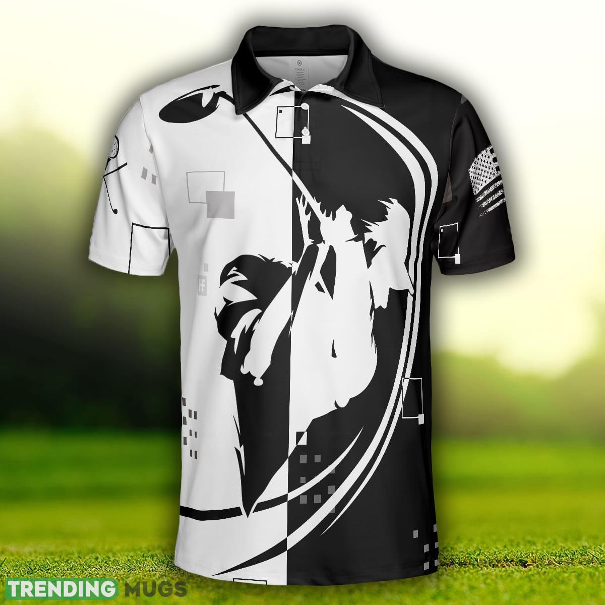 American Golfer Hard Swing US Flag, Black And White American Flag, Best Golf Shirt Polo Shirt Polo Shirt American Golfer Hard Swing US Flag, Black And White American Flag, Best Golf Shirt Polo Shirt Polo Shirt