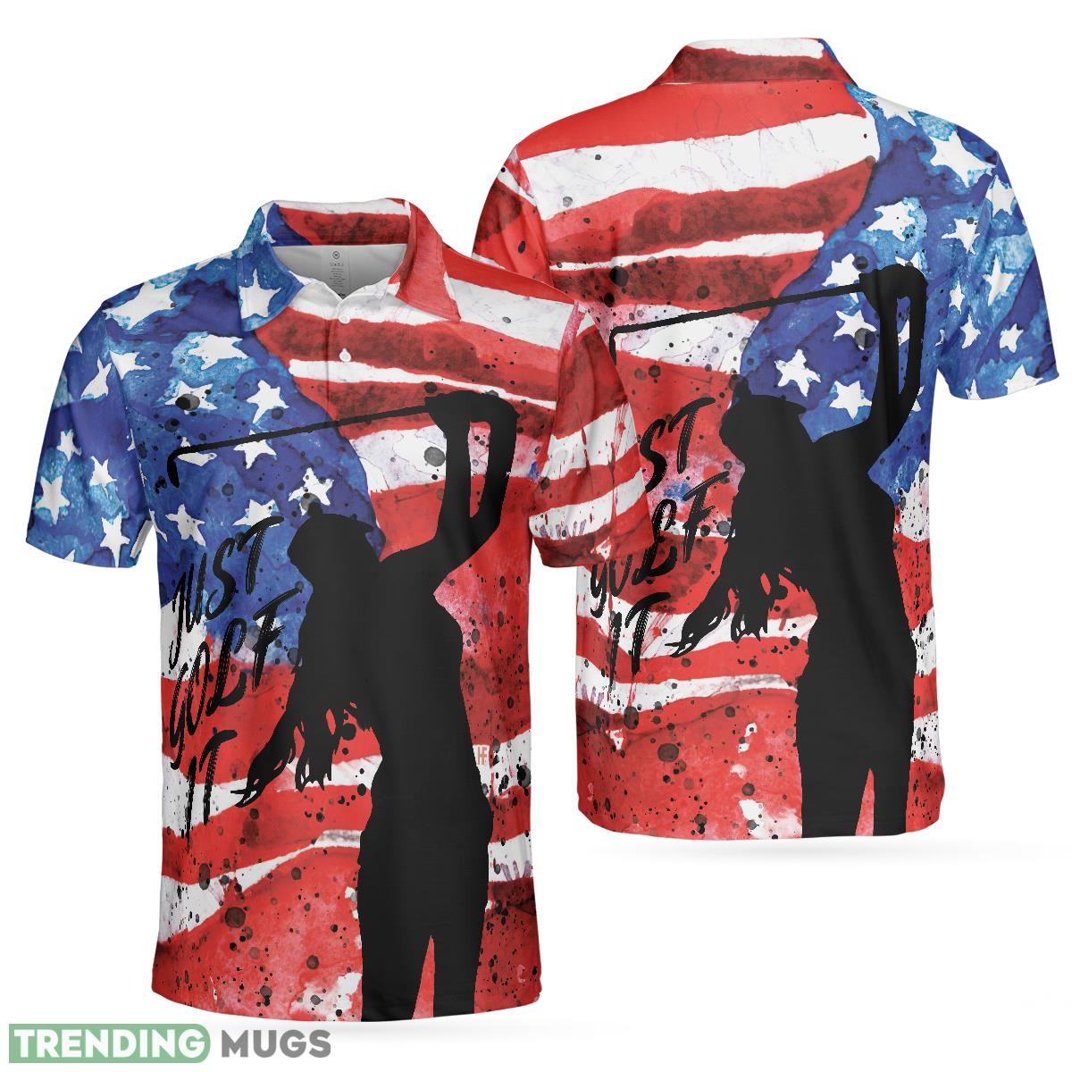 American Golfer Just Golf It V2 Short Sleeve Golf,s And Women Polo Shirt - American Golfer Just Golf It V2 Short Sleeve Golf Polo Shirt, Polo Shirts For Men And Women_1 American Golfer Just Golf It V2 Short Sleeve Golf,s And Women Polo Shirt - American Golfer Just Golf It V2 Short Sleeve Golf Polo Shirt, Polo Shirts For Men And Women_1