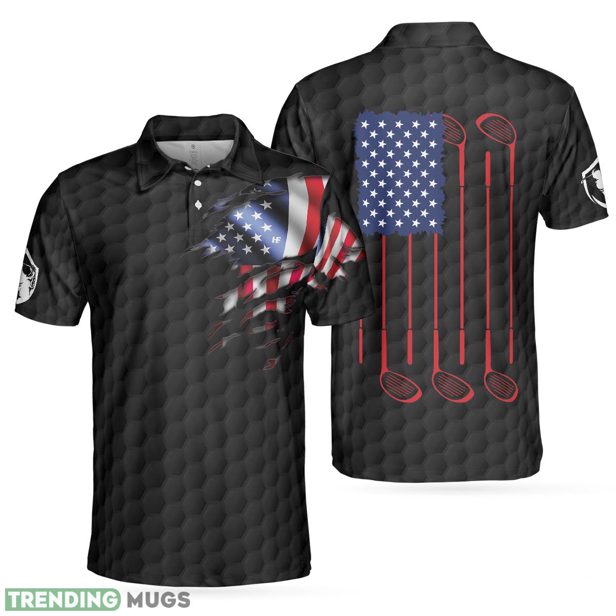 American Men Golfer Black Version Golf Polo Shirt For Men And Women - American Men Golfer Black Version Golf Polo Shirt_1 American Men Golfer Black Version Golf Polo Shirt For Men And Women - American Men Golfer Black Version Golf Polo Shirt_1