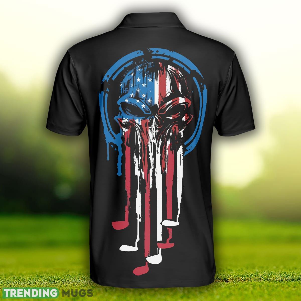 American Skull Golf Clubs Set Short Sleeve Black Golf, Wet Paint American Flag, Best Golf Shirt Polo Shirt Polo Shirt American Skull Golf Clubs Set Short Sleeve Black Golf, Wet Paint American Flag, Best Golf Shirt Polo Shirt Polo Shirt