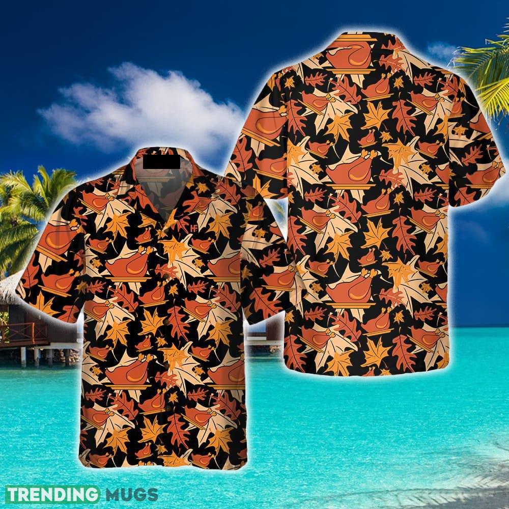 Autumnal Leaves With Turkey Meat Hawaiian Shirt Summer Beach Gift For Men And Women - Autumnal Leaves With Turkey Meat Hawaiian Shirt, Best Gift For Thanksgiving Day_3 Autumnal Leaves With Turkey Meat Hawaiian Shirt Summer Beach Gift For Men And Women - Autumnal Leaves With Turkey Meat Hawaiian Shirt, Best Gift For Thanksgiving Day_3