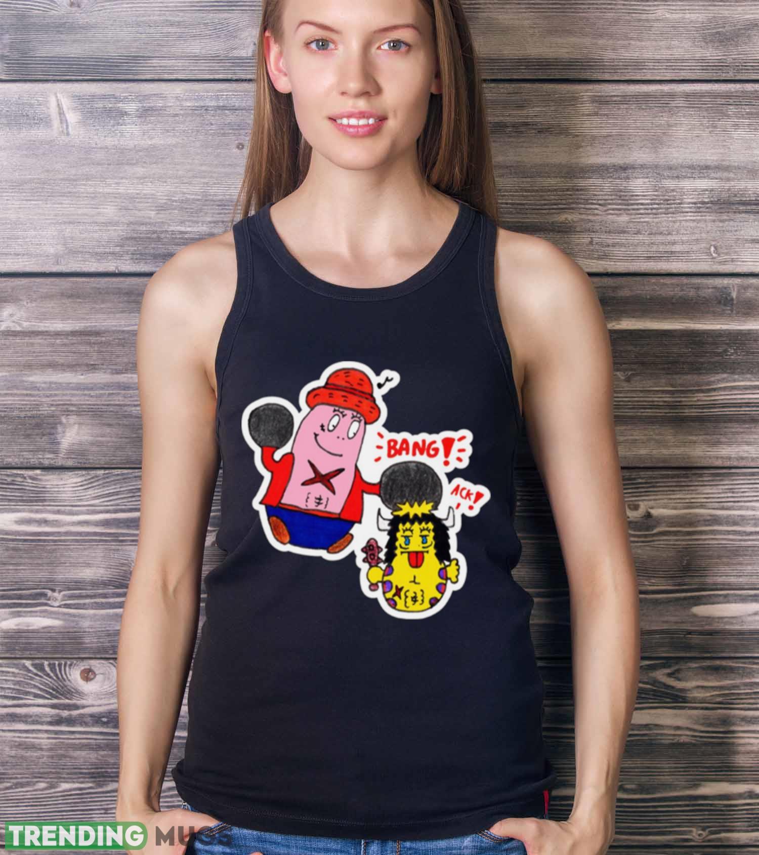 Barbapapa X One Piece shirt Dark Shirt Barbapapa X One Piece shirt Dark Shirt