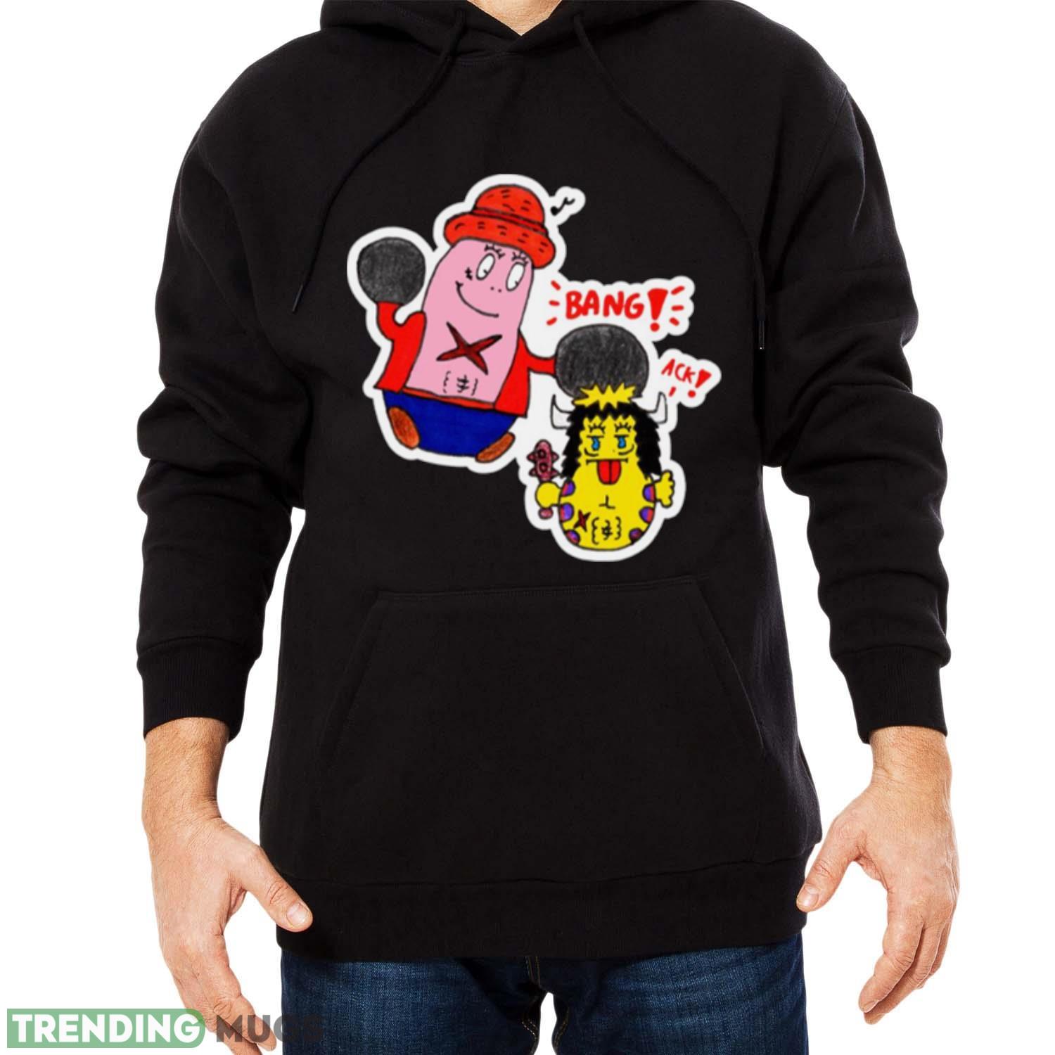 Barbapapa X One Piece shirt Dark Shirt Barbapapa X One Piece shirt Dark Shirt