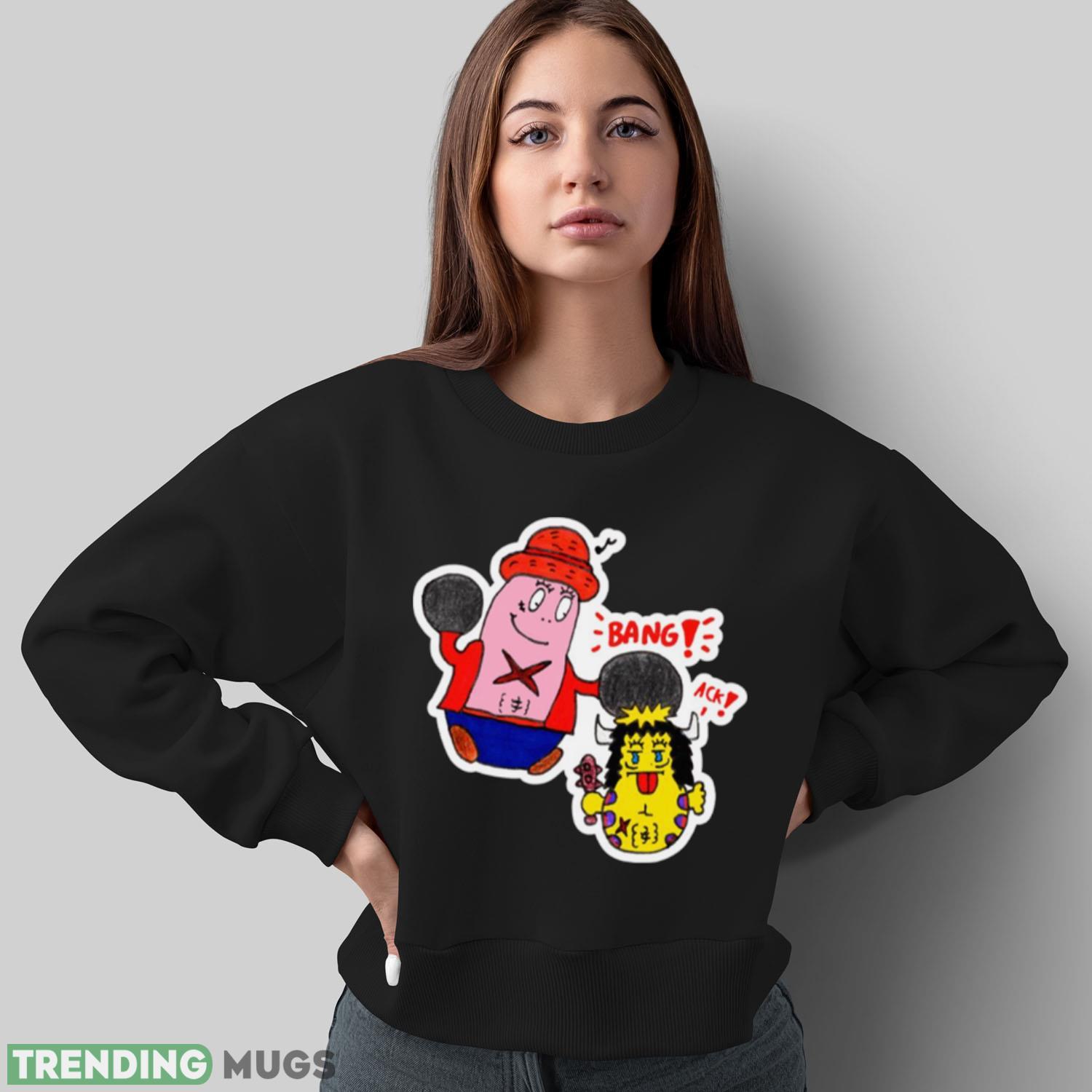 Barbapapa X One Piece shirt Dark Shirt Barbapapa X One Piece shirt Dark Shirt