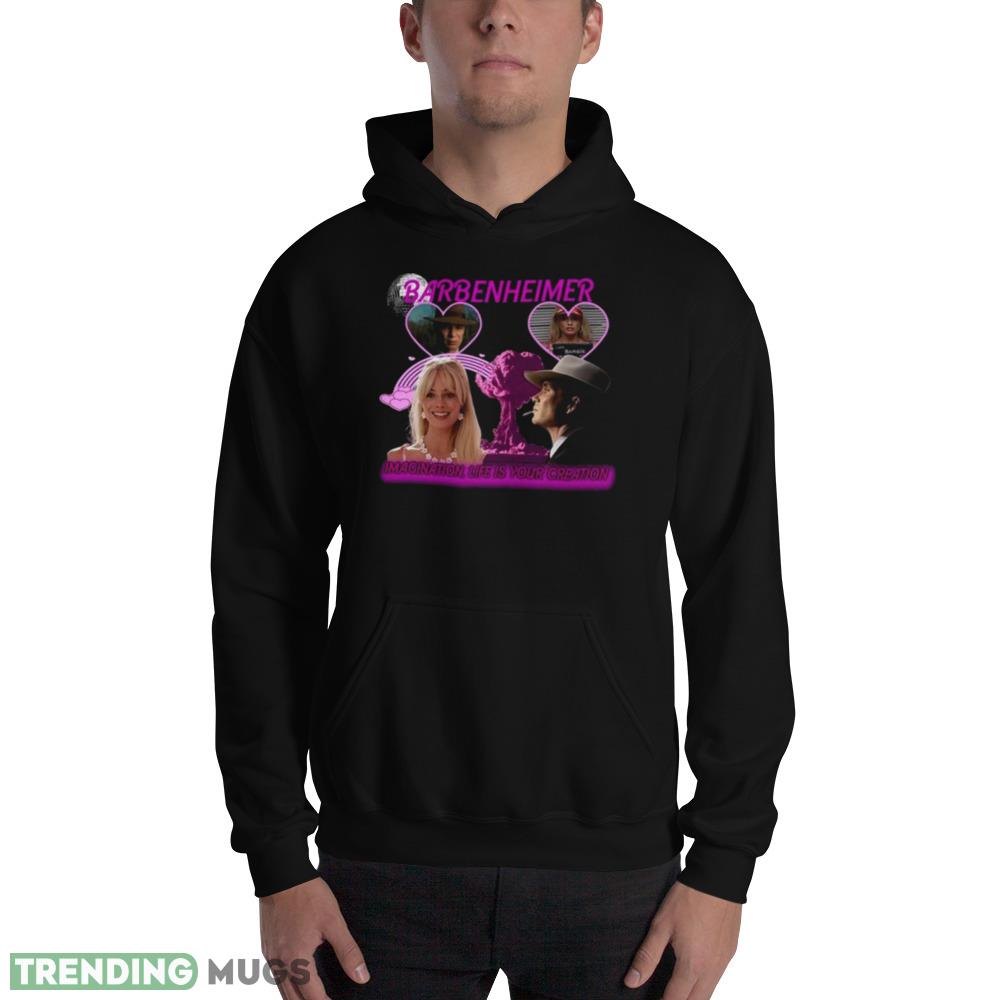 Barbenheimer Imagination Life is Your Creatinine shirt Dark Shirt Barbenheimer Imagination Life is Your Creatinine shirt Dark Shirt