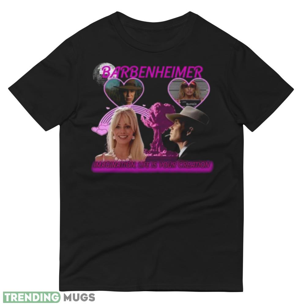 Barbenheimer Imagination Life is Your Creatinine shirt Dark Shirt Barbenheimer Imagination Life is Your Creatinine shirt Dark Shirt