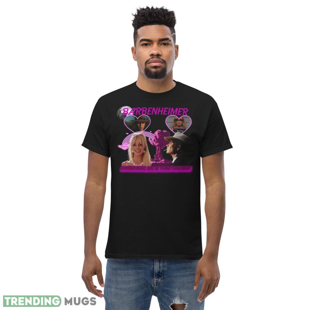 Barbenheimer Imagination Life is Your Creatinine shirt Dark Shirt Barbenheimer Imagination Life is Your Creatinine shirt Dark Shirt