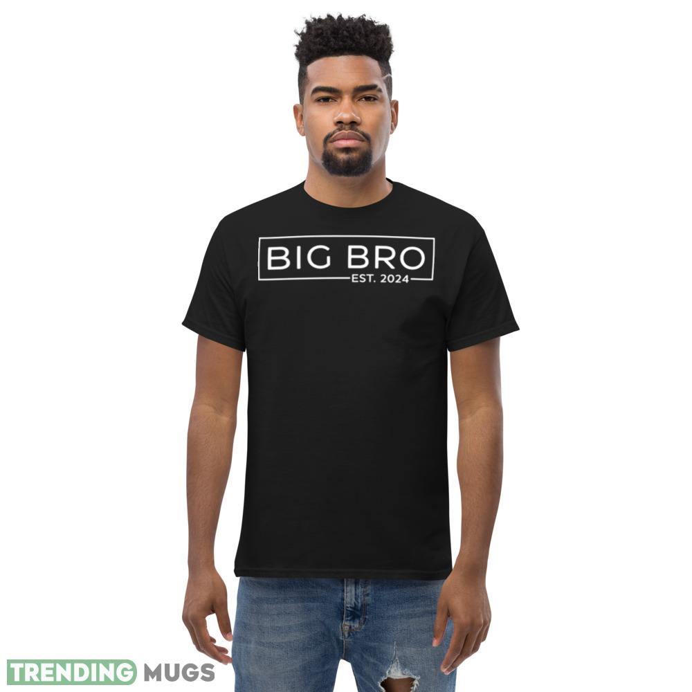 Big Bro Est 2024 shirt Dark Shirt Big Bro Est 2024 shirt Dark Shirt