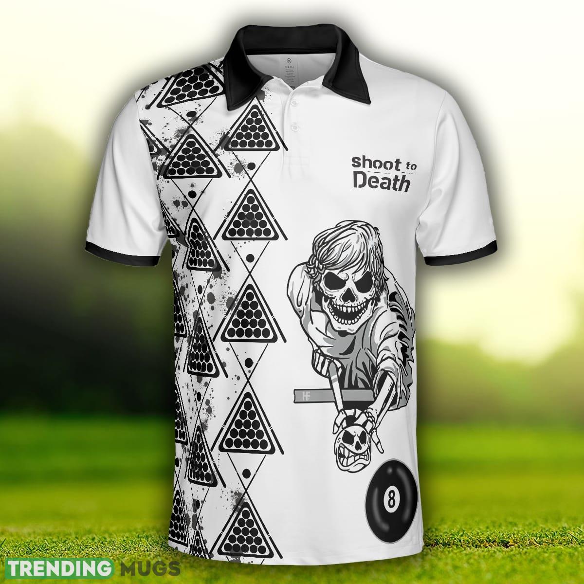 Billiards To Death Burry Me With Billiards Club, Cool Skull Design For Billiards Lovers Polo Shirt Polo Shirt Billiards To Death Burry Me With Billiards Club, Cool Skull Design For Billiards Lovers Polo Shirt Polo Shirt