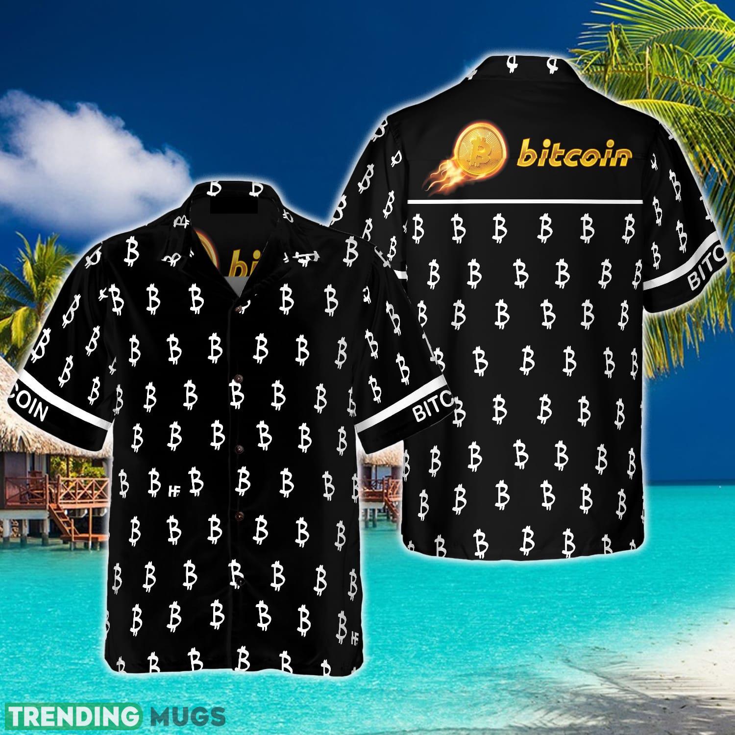 Black And White Bitcoin Pattern Hawaiian Shirt Summer Beach Gift For Men And Women - Black And White Bitcoin Pattern Hawaiian Shirt_1 Black And White Bitcoin Pattern Hawaiian Shirt Summer Beach Gift For Men And Women - Black And White Bitcoin Pattern Hawaiian Shirt_1