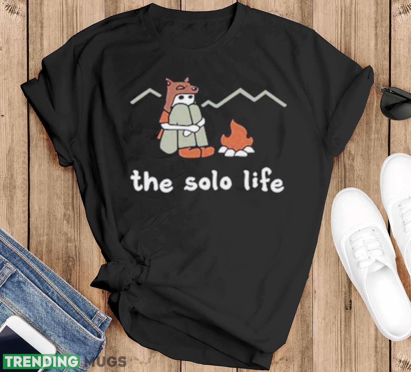 blooprint Gaming The Solo Life Shirt - Black T-Shirt blooprint Gaming The Solo Life Shirt - Black T-Shirt