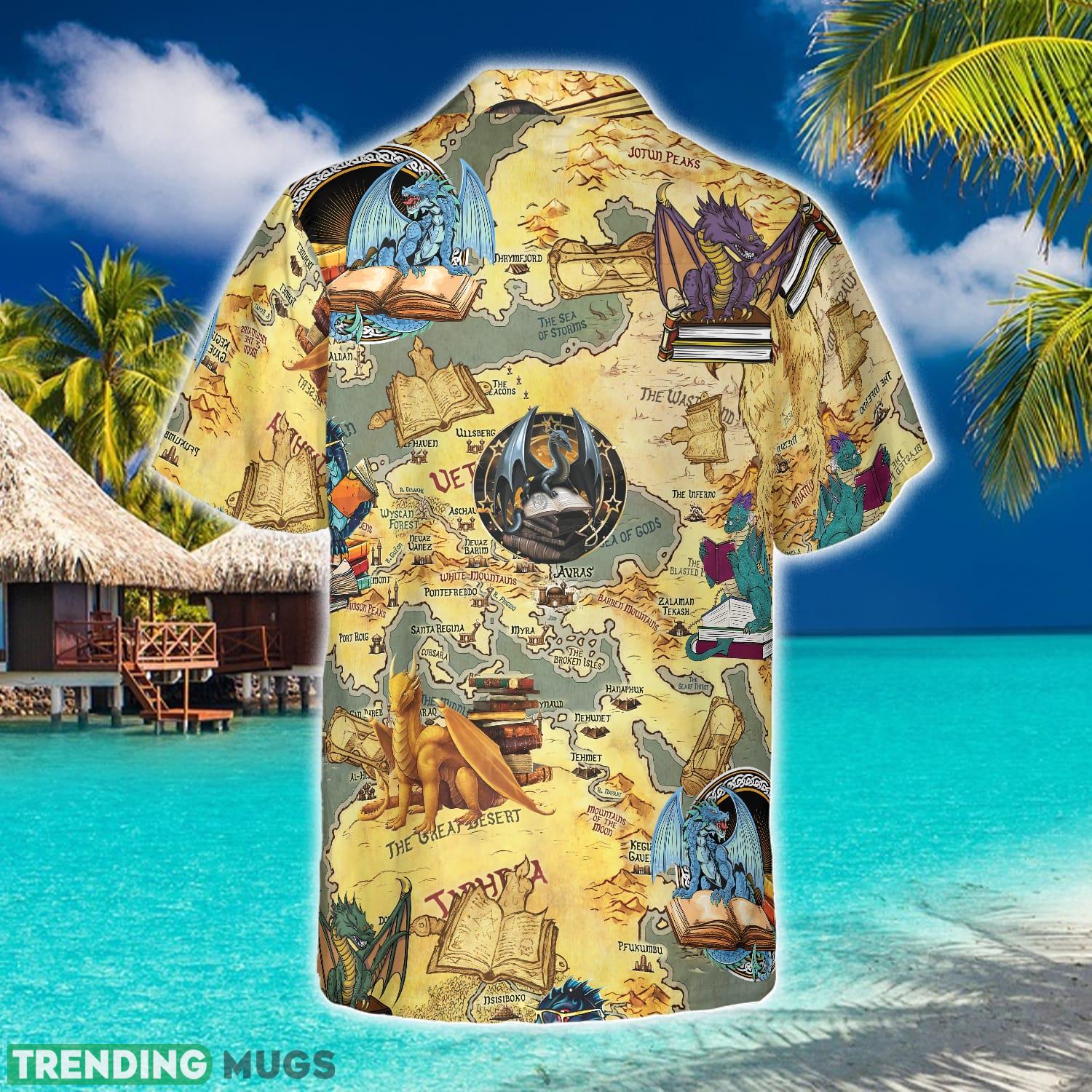 BOOKS DRAGON Hawaiian Shirt Summer Beach Gift For Men And Women Hawaiian Shirt BOOKS DRAGON Hawaiian Shirt Summer Beach Gift For Men And Women Hawaiian Shirt
