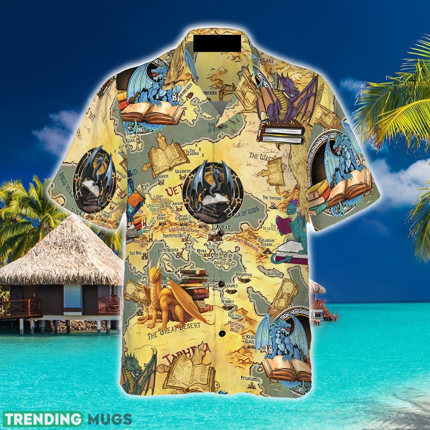 BOOKS DRAGON Hawaiian Shirt Summer Beach Gift For Men And Women Hawaiian Shirt BOOKS DRAGON Hawaiian Shirt Summer Beach Gift For Men And Women Hawaiian Shirt