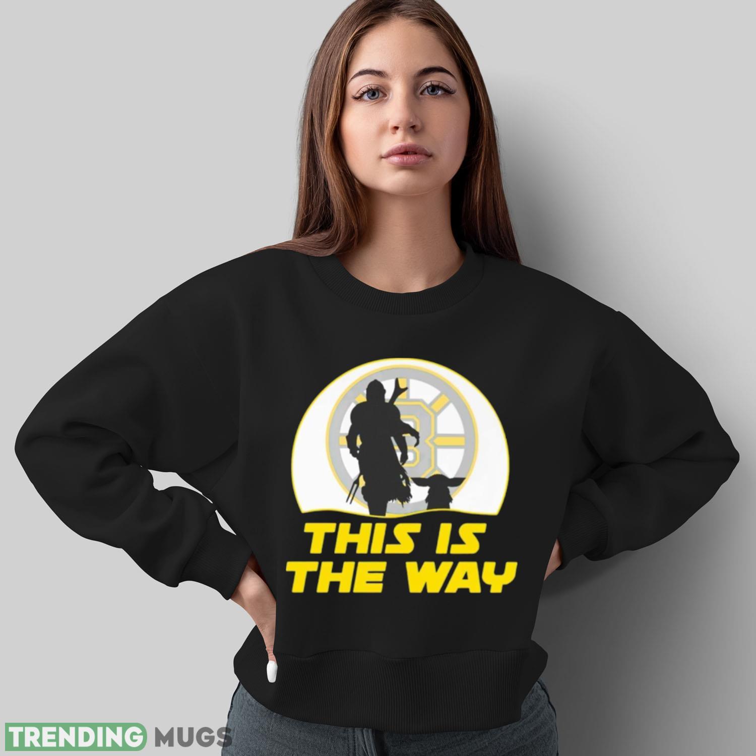 Boston Bruins this is the way shirt Dark Shirt Boston Bruins this is the way shirt Dark Shirt