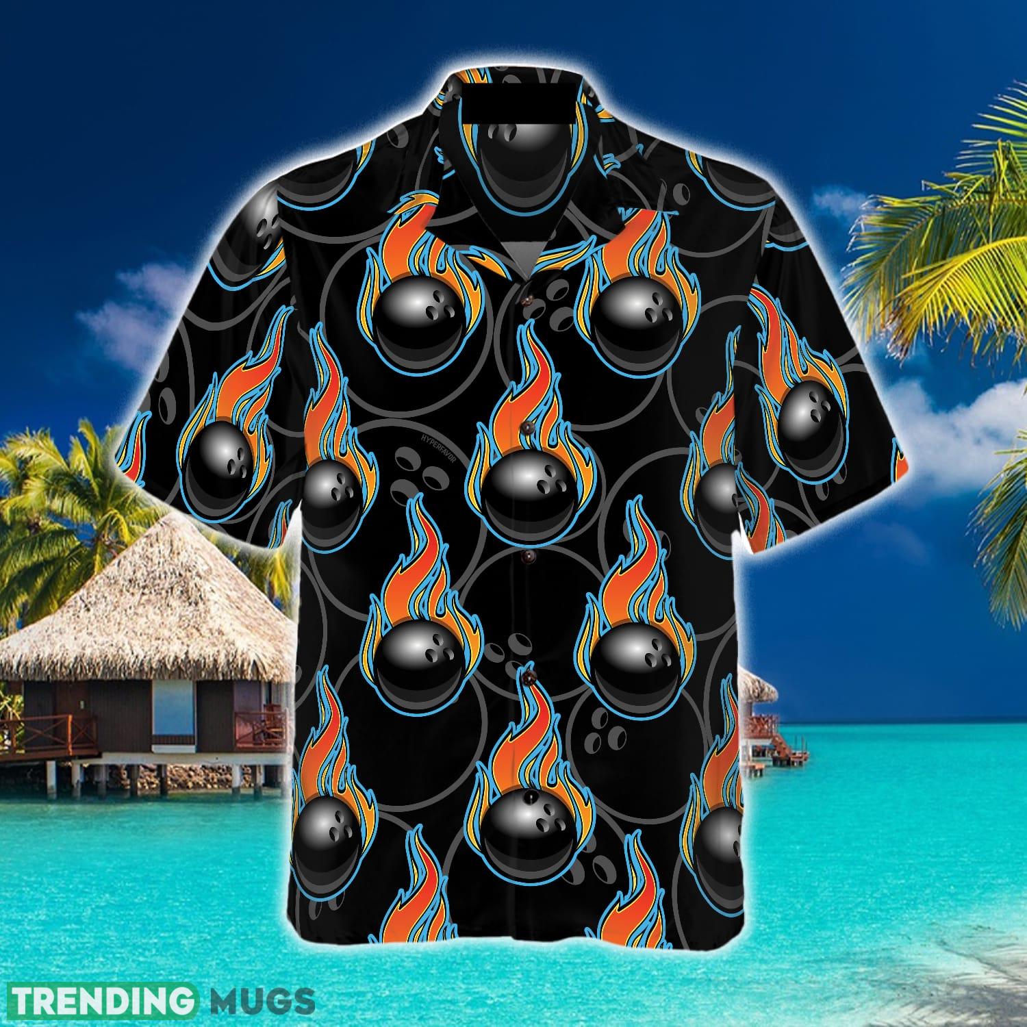 Bowling In Fire Seamless Pattern Hawaiian Shirt Summer Beach Gift For Men And Women Hawaiian Shirt Bowling In Fire Seamless Pattern Hawaiian Shirt Summer Beach Gift For Men And Women Hawaiian Shirt