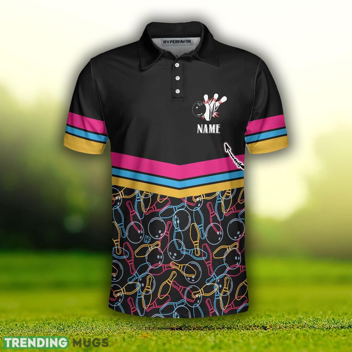 Bowling Team, Bowling Shirt For Bowlers, Colorful Bowling Shirt Polo Shirt Custom Name Polo Shirt Bowling Team, Bowling Shirt For Bowlers, Colorful Bowling Shirt Polo Shirt Custom Name Polo Shirt