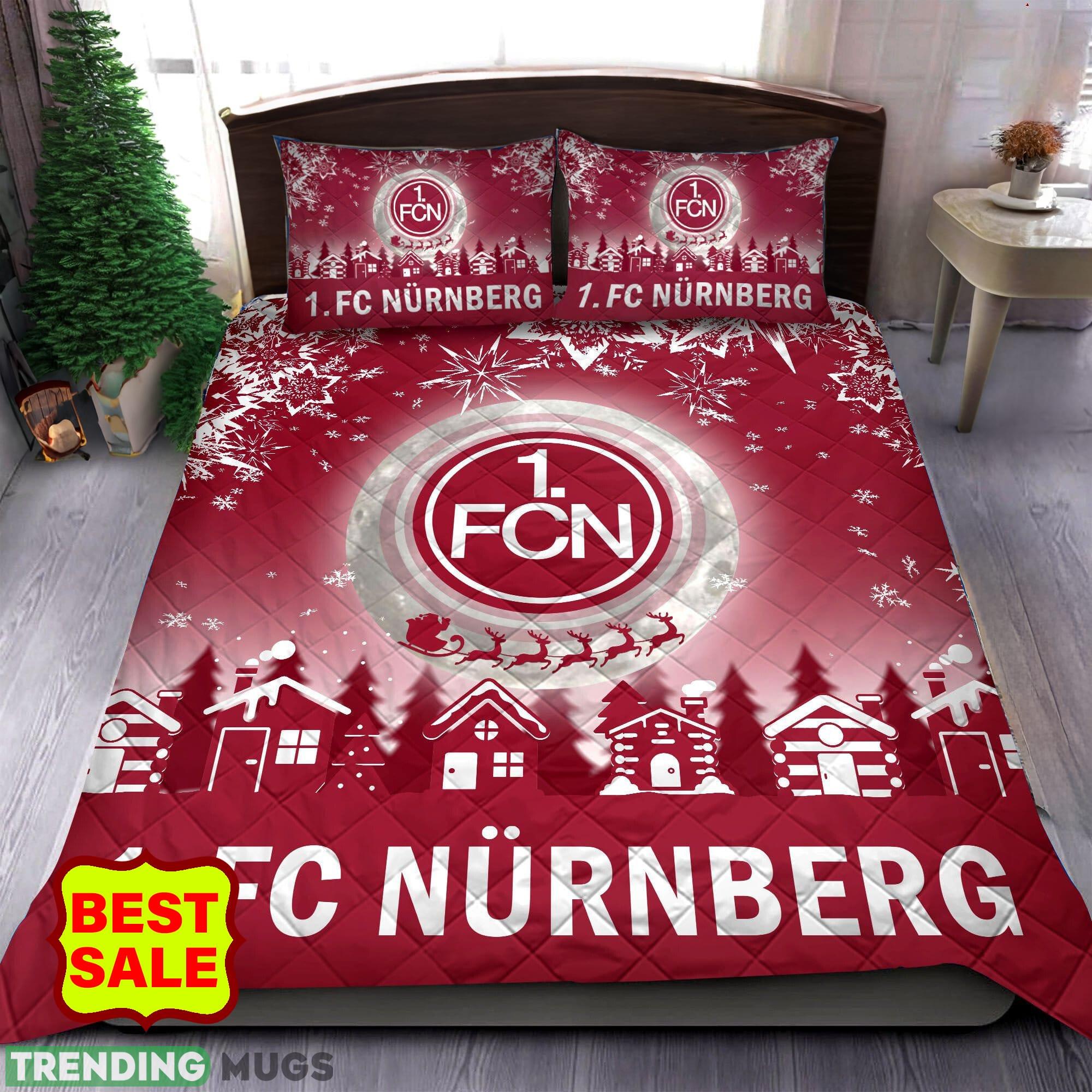 Bundesliga 1 FC Nurnberg Fans Comfort Quilt Sets Full Size King Queen - Bundesliga 1 FC Nurnberg Quilt Set_1 Bundesliga 1 FC Nurnberg Fans Comfort Quilt Sets Full Size King Queen - Bundesliga 1 FC Nurnberg Quilt Set_1