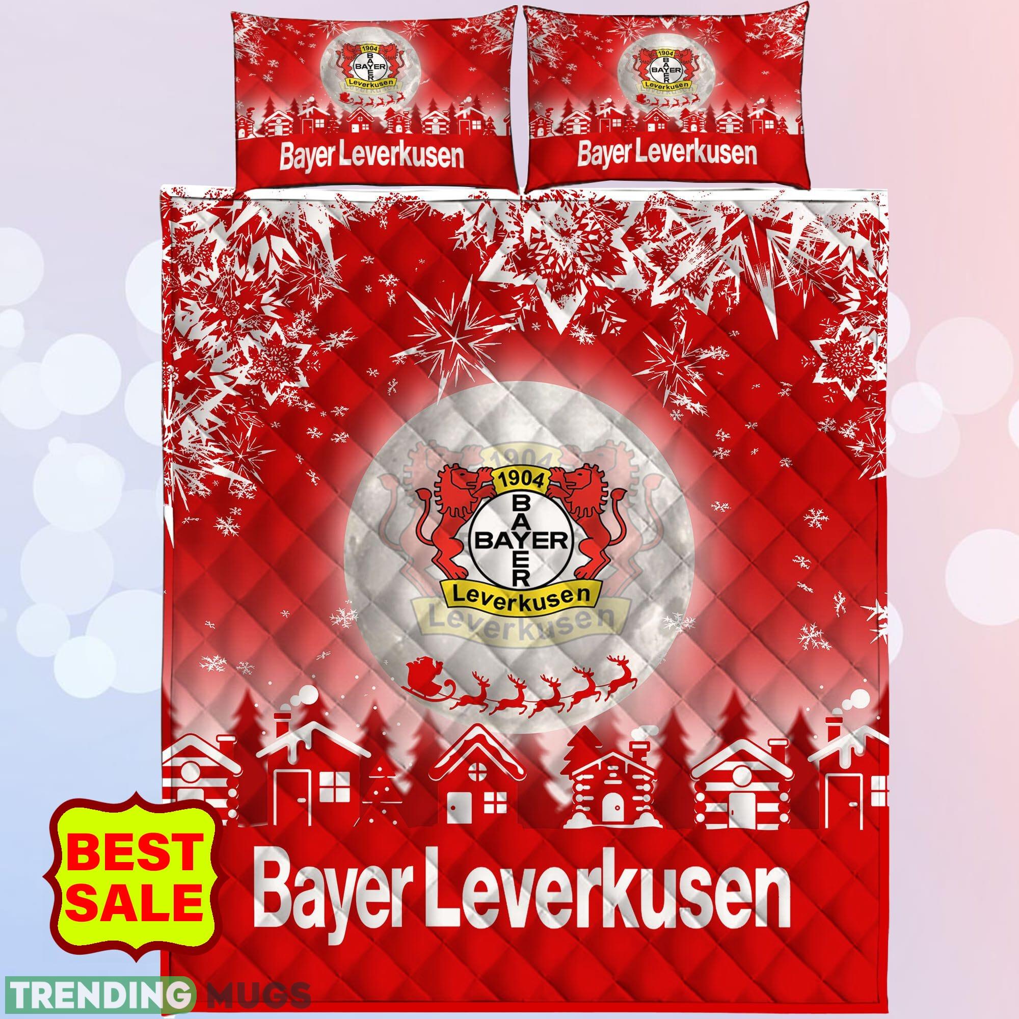 Bundesliga Bayer 04 Leverkusen For Fans Christmas Quilt Sets Full Size Quilt Set Bundesliga Bayer 04 Leverkusen For Fans Christmas Quilt Sets Full Size Quilt Set