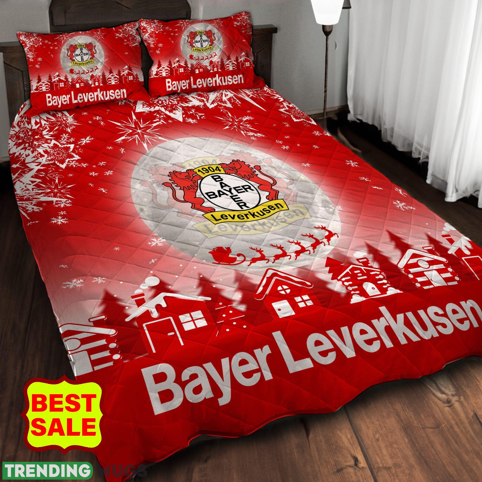 Bundesliga Bayer 04 Leverkusen For Fans Christmas Quilt Sets Full Size Quilt Set Bundesliga Bayer 04 Leverkusen For Fans Christmas Quilt Sets Full Size Quilt Set