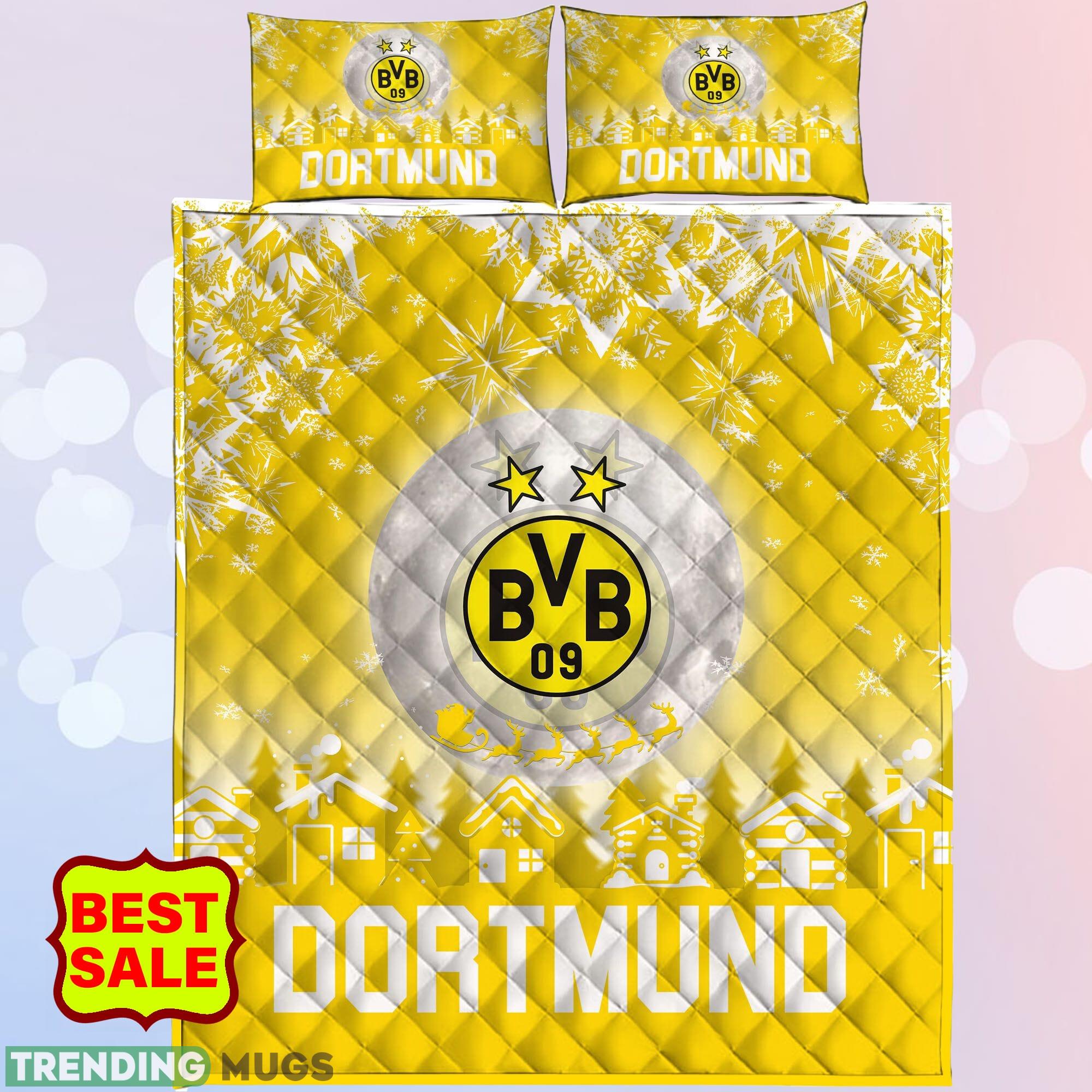 Bundesliga Borussia Dortmund For Fans Christmas Quilt Sets Yellow Full Size Quilt Set Bundesliga Borussia Dortmund For Fans Christmas Quilt Sets Yellow Full Size Quilt Set