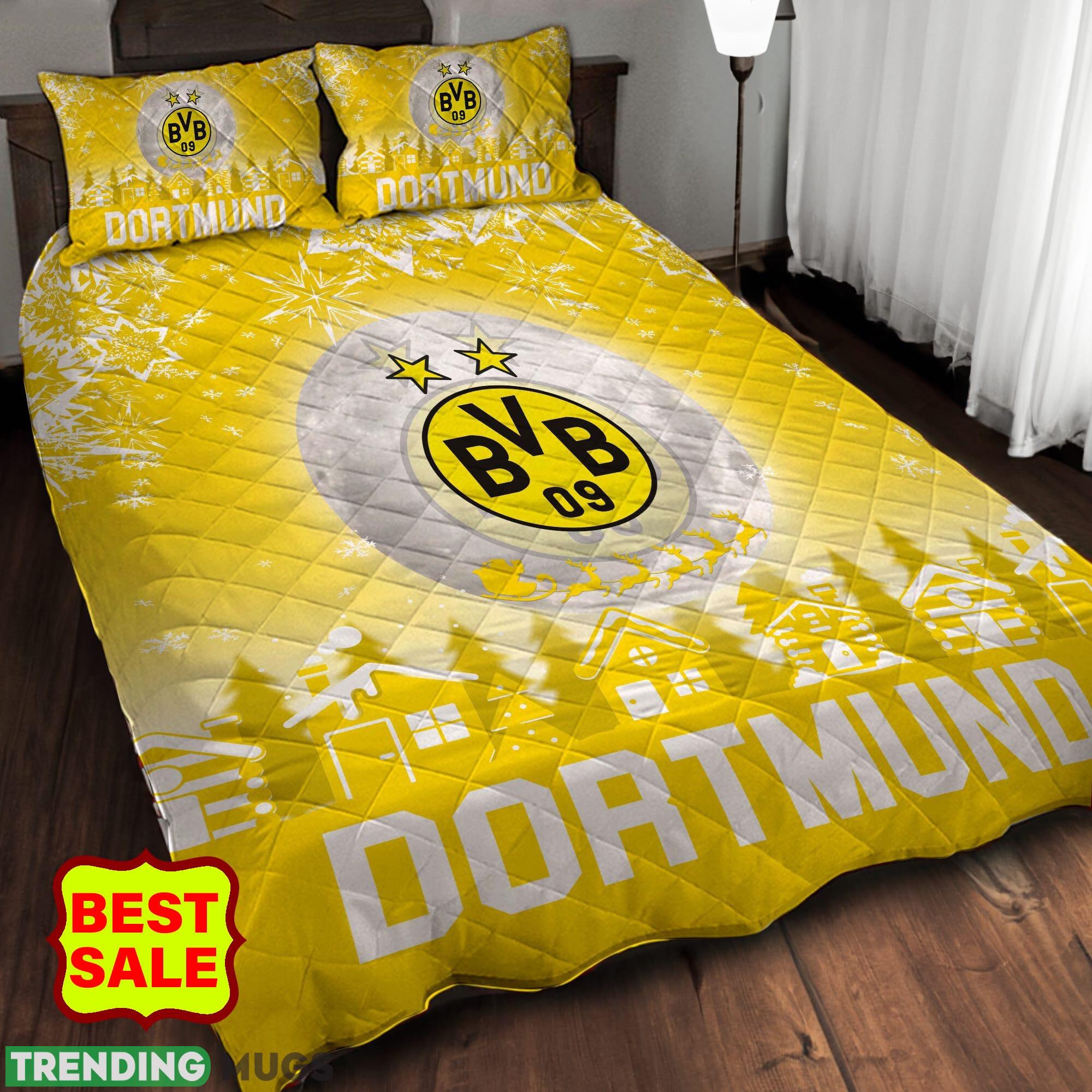 Bundesliga Borussia Dortmund For Fans Christmas Quilt Sets Yellow Full Size Quilt Set Bundesliga Borussia Dortmund For Fans Christmas Quilt Sets Yellow Full Size Quilt Set