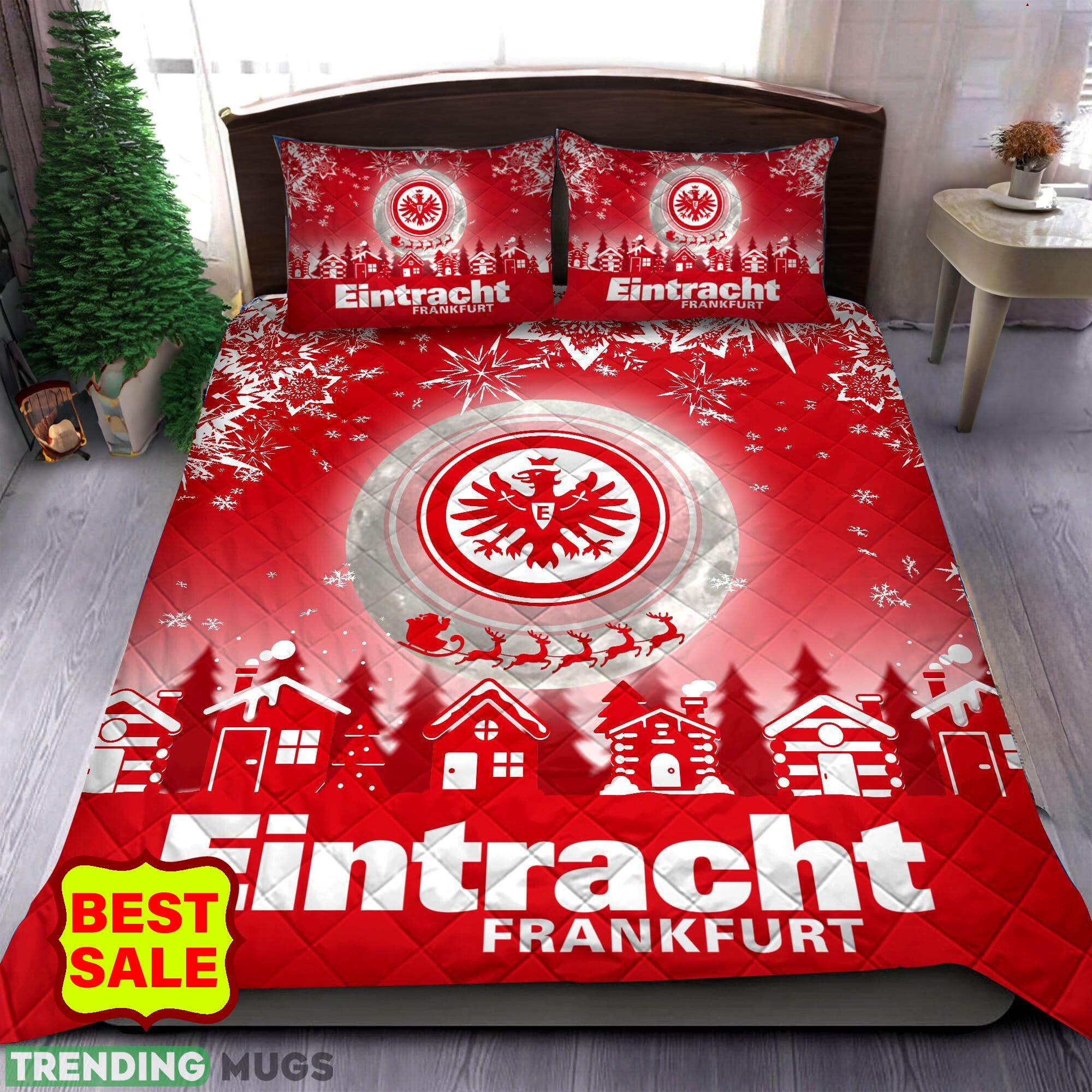 Bundesliga Eintracht Frankfurt For Fans Christmas Quilt Sets Full Size - Bundesliga Eintracht Frankfurt Quilt Set_1 Bundesliga Eintracht Frankfurt For Fans Christmas Quilt Sets Full Size - Bundesliga Eintracht Frankfurt Quilt Set_1