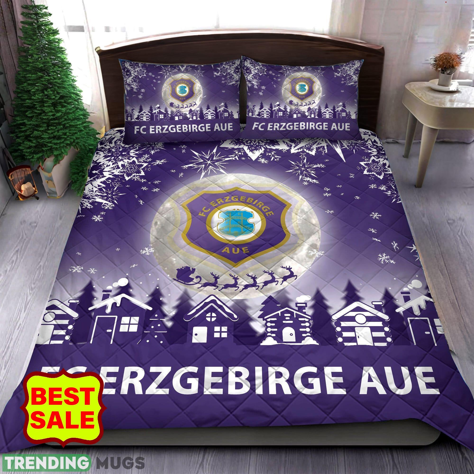 Bundesliga Erzgebirge Aue Fans Comfort Quilt Sets Full Size King Queen - Bundesliga Erzgebirge Aue Quilt Set_1