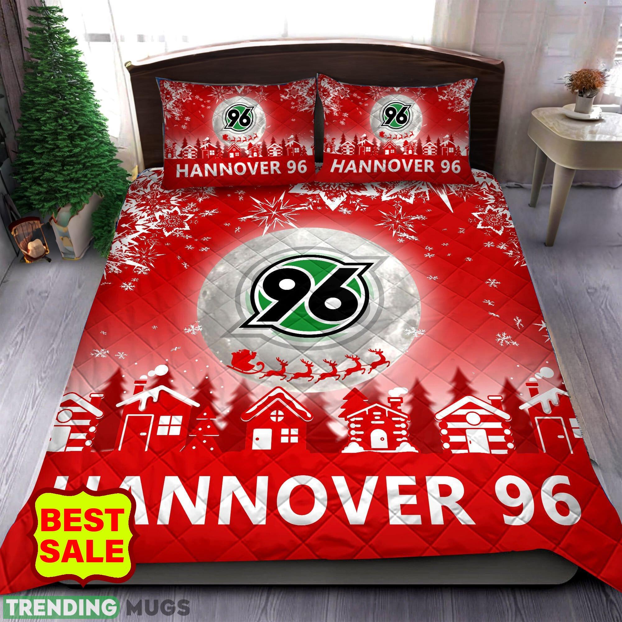 Bundesliga Hannover 96 Fans Comfort Quilt Sets Full Size King Queen - Bundesliga Hannover 96 Quilt Set_1 Bundesliga Hannover 96 Fans Comfort Quilt Sets Full Size King Queen - Bundesliga Hannover 96 Quilt Set_1