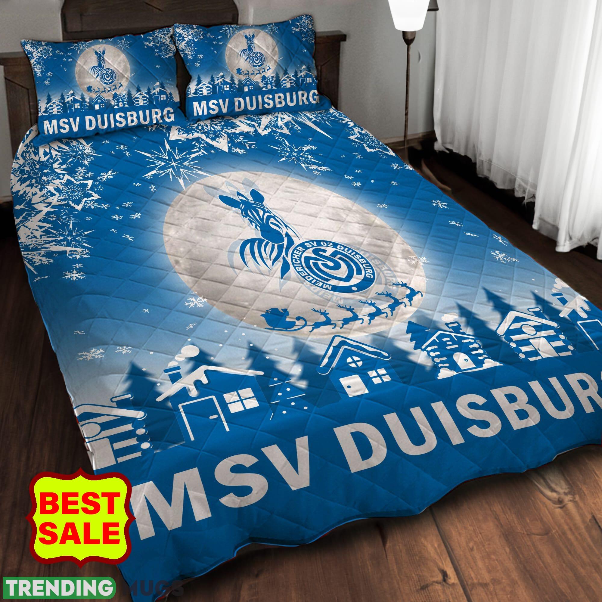 Bundesliga MSV Duisburg Big Logo Christmas Quilt Sets Blue Full Size King Queen Twin Quilt Set Bundesliga MSV Duisburg Big Logo Christmas Quilt Sets Blue Full Size King Queen Twin Quilt Set