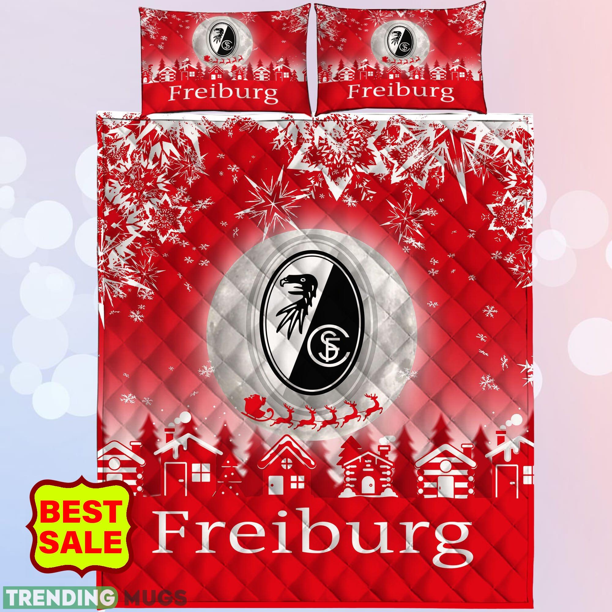 Bundesliga SC Freiburg Big Logo Christmas Quilt Sets Full Size King Queen Twin Quilt Set Bundesliga SC Freiburg Big Logo Christmas Quilt Sets Full Size King Queen Twin Quilt Set