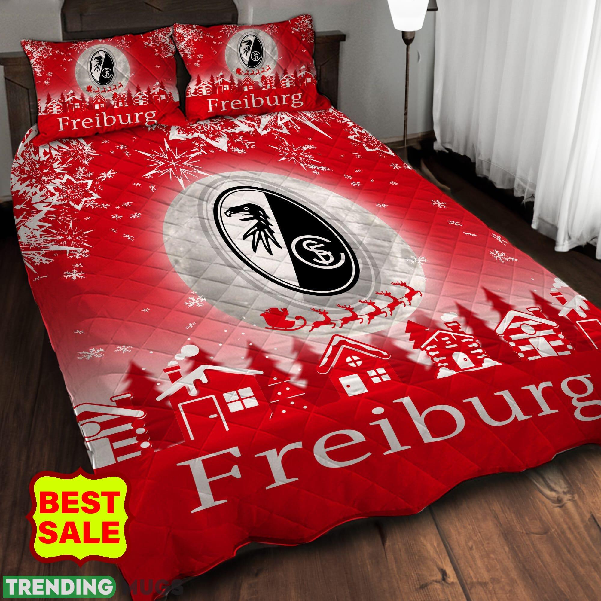Bundesliga SC Freiburg Big Logo Christmas Quilt Sets Full Size King Queen Twin Quilt Set Bundesliga SC Freiburg Big Logo Christmas Quilt Sets Full Size King Queen Twin Quilt Set
