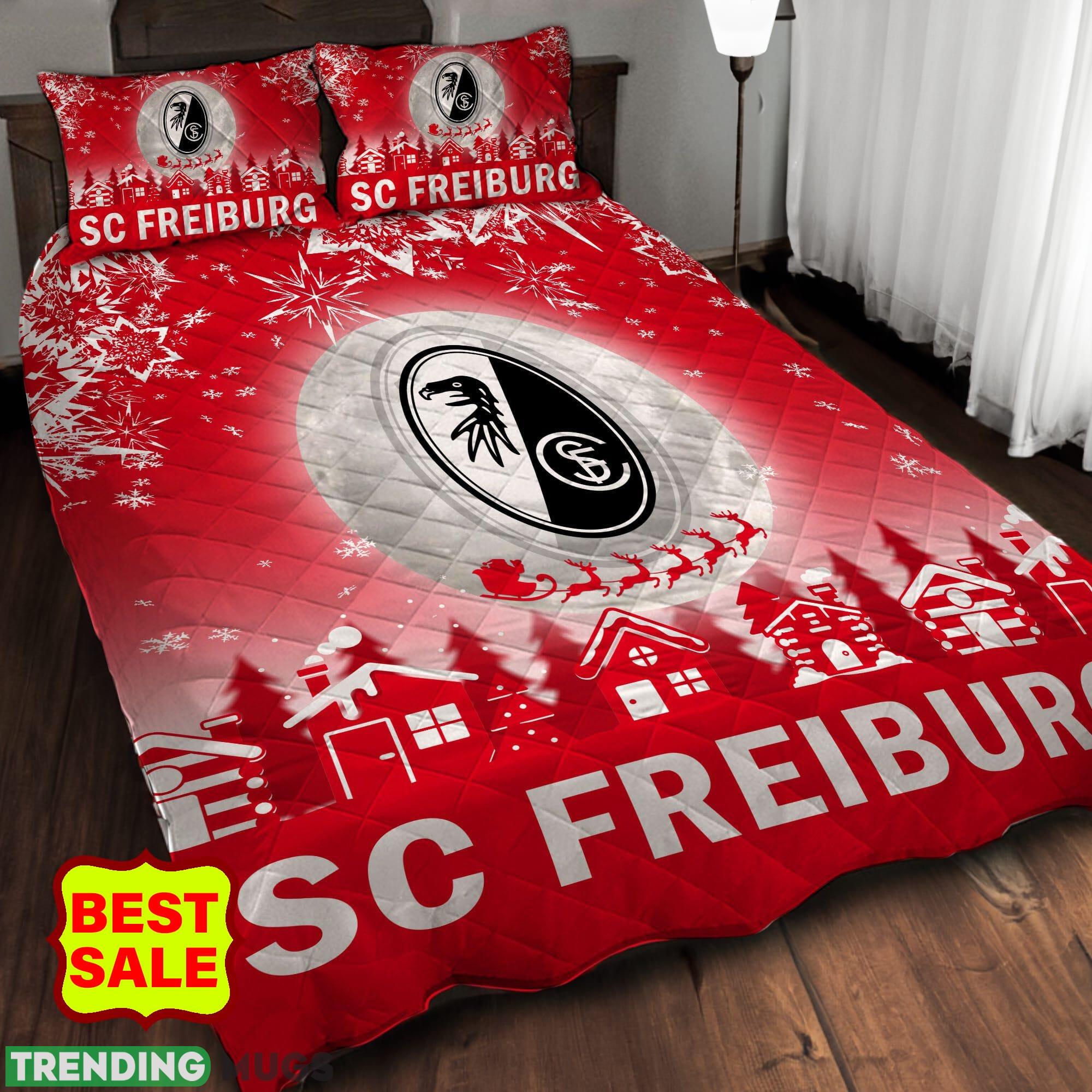 Bundesliga SC Freiburg II Big Logo Christmas Quilt Sets Full Size King Queen Twin Quilt Set Bundesliga SC Freiburg II Big Logo Christmas Quilt Sets Full Size King Queen Twin Quilt Set