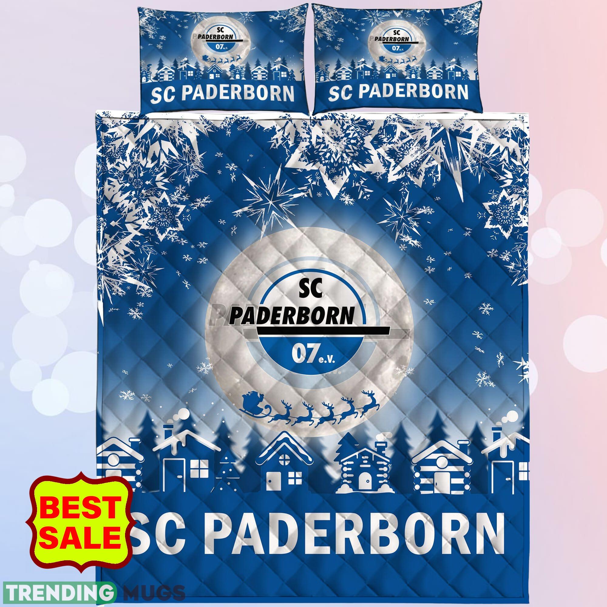 Bundesliga SC Paderborn Big Logo Christmas Quilt Sets Blue Full Size King Queen Twin Quilt Set Bundesliga SC Paderborn Big Logo Christmas Quilt Sets Blue Full Size King Queen Twin Quilt Set