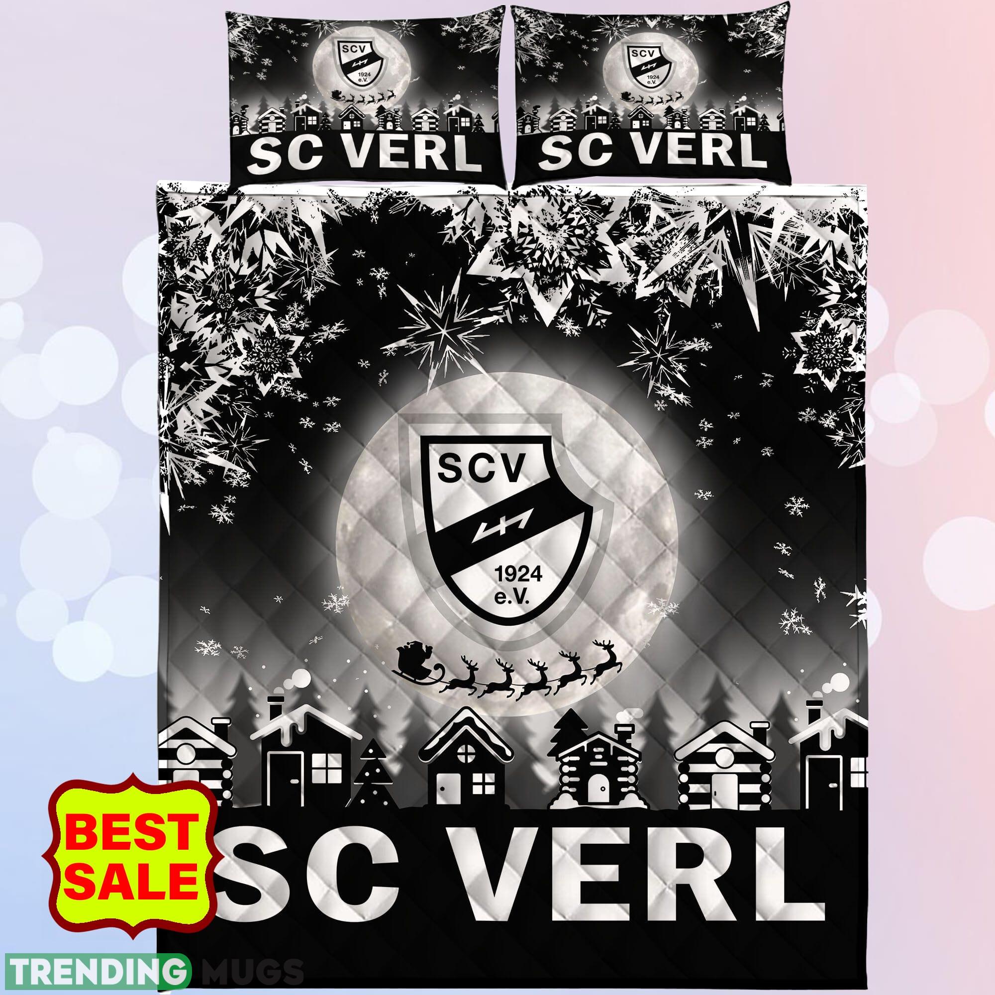 Bundesliga SC Verl Big Logo Christmas Quilt Sets Full Size King Queen Twin Quilt Set Bundesliga SC Verl Big Logo Christmas Quilt Sets Full Size King Queen Twin Quilt Set